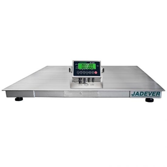 Industrial stainless steel floor scale